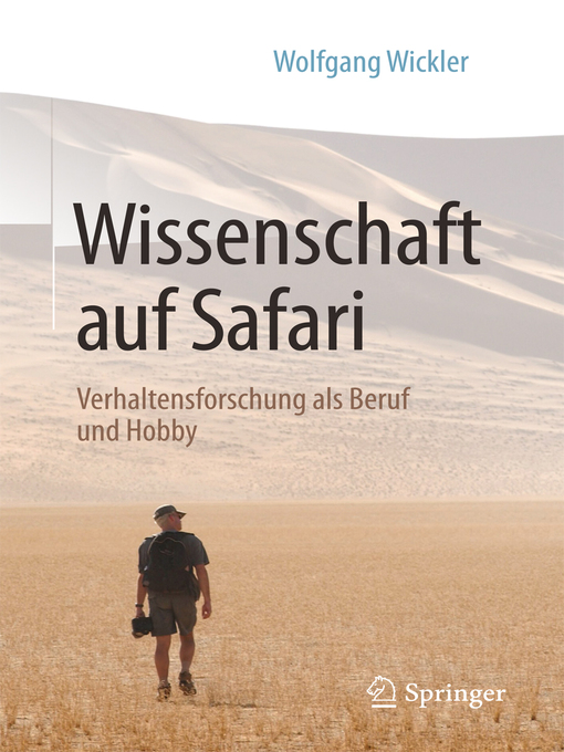 Title details for Wissenschaft auf Safari by Wolfgang Wickler - Available